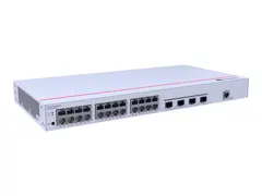 Huawei CloudEngine S310-24T4S - Switch Styrt - 24 x 10/100/1000 + 4 x Gigabit SFP - side til side-luftflyt - rackmonterbar