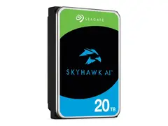 Seagate SkyHawk AI ST20000VE003 - Harddisk 20 TB - intern - 3.5&quot; - SATA 6Gb/s - buffer: 512 MB - med 3-&#229;rs Seagate Rescue Data Recovery