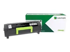 Lexmark 502U - Ultra High Yield - svart - original tonerpatron LCCP, LRP - for Lexmark MS510dn, MS510dtn, MS610de, MS610dn, MS610dte, MS610dtn