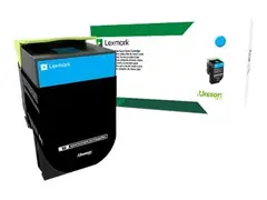 Lexmark 802SC - Cyan - original tonerpatron LCCP, LRP - for Lexmark CX310dn, CX310n, CX410de, CX410dte, CX410e, CX510de, CX510dhe, CX510dthe