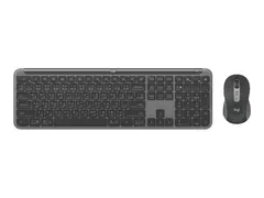 Logitech Signature Slim Combo MK950 for Business Tastatur- og mussett - tr&#229;dl&#248;s - Bluetooth 5.1 LE - QWERTY - Nordisk - grafitt