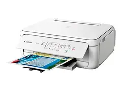 Canon PIXMA TS5151 - Multifunksjonsskriver farge - ink-jet - 216 x 297 mm (original) - A4/Legal (medie) - opp til 13 ipm (trykking) - 120 ark - USB 2.0, Wi-Fi(n), Bluetooth - hvit