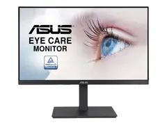 ASUS VA27EQSB - LED-skjerm - 27&quot; 1920 x 1080 Full HD (1080p) @ 75 Hz - IPS - 300 cd/m&#178; - 1000:1 - 5 ms - HDMI, VGA, DisplayPort - h&#248;yttalere - svart