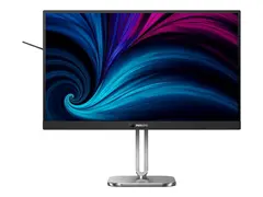 Philips 27B2U6903 - 6000 Series - LED-skjerm 27&quot; - 3840 x 2160 4K UHD (2160p) @ 60 Hz - IPS - 350 cd/m&#178; - 1000:1 - 4 ms - Thunderbolt 4, 2xHDMI, DisplayPort - h&#248;yttalere - koksgr&#229;, s&#248;lv