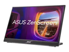 ASUS ZenScreen MB16QHG - LED-skjerm 16&quot; (15.6&quot; synlig) - portabel - 2560 x 1600 WQXGA @ 120 Hz - IPS - 500 cd/m&#178; - 1200:1 - DisplayHDR 400 - 5 ms - HDMI, 2xUSB-C - gr&#229;