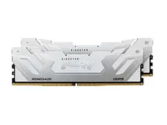 Kingston FURY Renegade - DDR5 - sett 48 GB: 2 x 24 GB - DIMM 288-pin - 4200 MHz / PC5-67200 - CL40 - 1.45 V - ikke-bufret - on-die ECC - hvitt og s&#248;lv