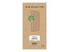 Key Eco - Skjermbeskyttelse for mobiltelefon kant-til-kant - glass - for Samsung Galaxy S25