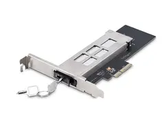 StarTech.com M.2 NVMe SSD to PCIe x4 Mobile Rack/Backplane with Removable Tray for PCI Express Expansion Slot, Tool-less Installation, PCIe 4.0/3.0 Hot-Swap Drive Bay, Key Lock 2 Keys Included - Grensesnittsadapter - M.2 - M.2 NVMe Card / PCIe 4.0 (NVMe) - PCIe 4.0 x4 - svart, s&#248;lv - for StarTech.com Expansion Slot Rear Exhaust Cooling Fan with LP4 Connector (FANCASE)