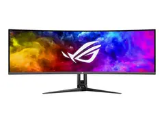 ASUS ROG Swift PG49WCD - OLED-skjerm gaming - kurvet - USB - 49&quot; - 5120 x 1440 @ 144 Hz - 1000 cd/m&#178; - 1500000:1 - DisplayHDR 400 True Black - 0.03 ms - HDMI, DisplayPort, USB-C - svart