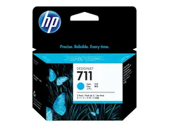 HP 711 - 3-pack - 29 ml - cyan original - DesignJet - blekkpatron - for DesignJet T100, T120, T120 ePrinter, T125, T130, T520, T520 ePrinter, T525, T530