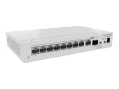 Huawei eKitEngine S110 Series S110-8P2ST Switch - 1 x Gigabit SFP + 8 x 10/100/1000 (PoE+) + 1 x 10/100/1000 - stasjon&#230;r, rackmonterbar, veggmonterbar - PoE+ (124 W)