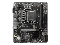 MSI PRO H610M-E - Hovedkort - micro ATX LGA1700-sokkel - H610 Chipset - USB 3.2 Gen 1 - Gigabit LAN - innbygd grafikk (CPU kreves) - HD-lyd (8-kanalers)