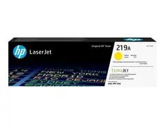 HP 219A - Gul - original - LaserJet - tonerpatron (W2192A) for P/N: 499Q6F#BAZ, 499Q7F#BAZ, 499Q8F#B19, 499Q8F#BAZ, 499R0F#BAZ, 8D7L0A#BAZ