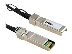 Dell Networking 10GbE Copper Twinax Direct Attach Cable Direktekoblingskabel - SFP+ (hann) til SFP+ (hann) - 1 m - toakset - for Networking N1148P-ON; PowerSwitch S4112F-ON, S4112T-ON, S5212F-ON, S5232F-ON, S5296F-ON