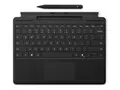 Microsoft Surface Pro Keyboard Tastatur - med styrepute, akselerometer, lagrings- og ladebakke for Surface Slim Pen 2 - QWERTY - Nordisk - svart - med Slim Pen 2 - for Surface Pro 10 for Business