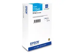 Epson T7542 - 69 ml - XXL-st&#248;rrelse - cyan original - blekkpatron - for WorkForce Pro WF-8090, WF-8590