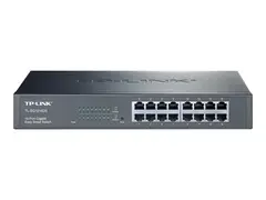 TP-Link JetStream TL-SG1016DE - Switch Styrt - 16 x 10/100/1000 - rackmonterbar