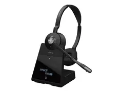 Jabra Engage 75 SE Stereo (Low Power) Hodesett - on-ear - DECT / Bluetooth - tr&#229;dl&#248;s - NFC - Zoom Certified, Google Meet Certified, Amazon Chime Certified, Certified for Microsoft Teams Open Office, Works With Chromebook Certified, UC-sertifisert