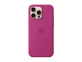 Apple - Baksidedeksel for mobiltelefon - MagSafe-samsvar silikon - Fuchsia - for iPhone 16 Pro Max