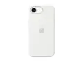 Apple - Baksidedeksel for mobiltelefon - silikon hvit - for iPhone 16e