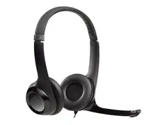 Logitech USB Headset H390 - Hodesett full st&#248;rrelse - kablet