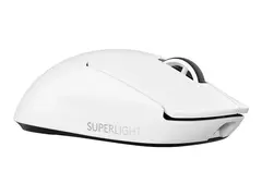 Logitech G PRO X SUPERLIGHT 2 - Mus gaming - optisk - 5 knapper - tr&#229;dl&#248;s - 2.4 GHz - USB Logitech LIGHTSPEED-mottaker - hvit