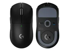 Logitech G PRO X SUPERLIGHT 2 - Mus - optisk 5 knapper - tr&#229;dl&#248;s - 2.4 GHz - USB Logitech LIGHTSPEED receiver - svart