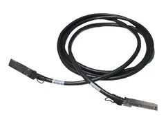 HPE X241 Direct Attach Copper Cable - InfiniBand-kabel QSFP til QSFP - 3 m - for Apollo 4200, 4200 Gen10; Edgeline e920; FlexFabric 12900E 36, 12XXX; ProLiant e910t 2U