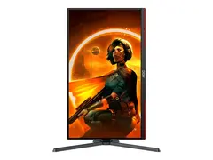 AOC Gaming Q27G3XMN/BK - LED-skjerm - gaming 27&quot; - 2560 x 1440 QHD @ 180 Hz - VA - 700 cd/m&#178; - 4000:1 - DisplayHDR 1000 - 1 ms - HDMI, DisplayPort - svart