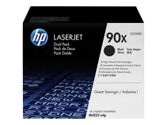 HP 90X - 2-pack - H&#248;y ytelse - svart original - LaserJet - tonerpatron (CE390XD) - for LaserJet Enterprise 600 M602dn, 600 M602m, 600 M602n, 600 M602x, M4555 MFP, M603xh