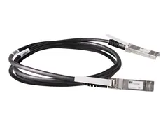 HPE X240 Direct Attach Cable - Nettverkskabel SFP+ til SFP+ - 3 m - for HPE 59XX, 75XX; FlexFabric 12902; Modular Smart Array 1040; SimpliVity 380 Gen10, 380 Gen9