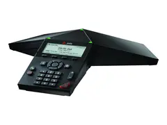 Poly Trio 8300 - Konferanse-VoIP-telefon med Bluetooth-grensesnitt - treveis anropskapasitet - SIP, SRTP, SDP - 3 linjer - svart