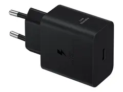 Samsung EP-T4511 - Str&#248;madapter - 45 watt 3 A - PD 3.0, SFC 2.0 (24 pin USB-C) - p&#229; kabel: USB-C - svart