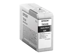 Epson T8508 - 80 ml - matt svart - original blekkpatron - for SureColor SC-P800