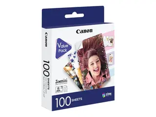 Canon ZINK - Adhesiv - 50 x 76 mm 100 ark fotopapir for Canon Zoemini, Zoemini 2