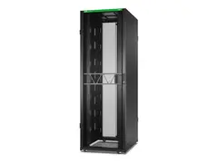 APC NetShelter SX Gen 2 - Rack skap 2258H x 750W x 1070D mm, with Sides - st&#229;r p&#229; gulv - svart - 48U - 19&quot;