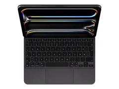 Apple Magic Keyboard - Tastatur og folioveske med styrepute - bakbelysning - Apple Smart connector - QWERTY - Norsk - svart