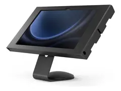 Compulocks Galaxy Tab S9/S9FE 10.9&quot; Apex Enclosure Core Stand Black Stativ - for nettbrett - l&#229;sbar - metallramme - svart - skjermst&#248;rrelse: 10.9&quot; - for Samsung Galaxy Tab S9 FE