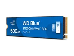 WD Blue SN5000 WDS500G4B0E - SSD 500 GB - intern - M.2 2280 - PCIe 4.0 x4 (NVMe)