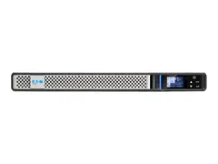 Eaton 5P 1550iR - Gen 2 - UPS (kan monteres i rack) AC 200/208/220/230/240 V - 1350 watt - 1550 VA - enkeltfase - 9 Ah - RS-232, USB - utgangskontakter: 6 - 1U - 19&quot; - svart/s&#248;lv - med Network Card-MS