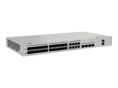 Huawei eKitEngine S310 Series S310-24ST4X Switch - L2+ - Styrt - 16 x Gigabit SFP + 8 x kombo-Gigabit SFP + 4 x 1 Gigabit / 10 Gigabit SFP+ - front til side luftstr&#248;m - rackmonterbar