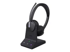 Yealink WH64 Dual - Hodesett - on-ear DECT / Bluetooth - tr&#229;dl&#248;s - Optimert for UC