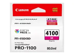 Canon PFI-4100 M - 80 ml - magenta original - hengeboks - blekkbeholder - for imagePROGRAF PRO-1100