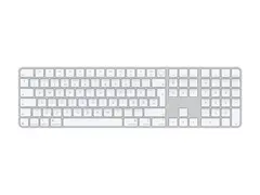 Apple Magic Keyboard with Touch ID and Numeric Keypad Tastatur - USB-C - tr&#229;dl&#248;s - Bluetooth - QWERTY - Norsk - white keys