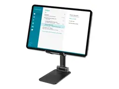 Celly MAGIC DESK - Skrivebordsstativ for mobiltelefon, nettbrett inntil 10,5&quot; - svart