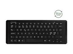 Mousetrapper Type Mini - Tastatur compact - tr&#229;dl&#248;s - Bluetooth - QWERTY - Nordisk