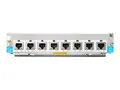 HPE - Utvidelsesmodul - 1/2.5/5/10GBase-T (PoE+) x 8 for HPE Aruba 5406R, 5406R 16, 5406R 44, 5406R 8-port, 5406R zl2