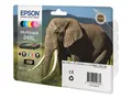 Epson 24 Multipack - 6-pack - svart, gul, cyan, magenta, lys magenta, lys cyan original - blekkpatron - for Expression Photo XP-55, XP-750, XP-760, XP-850, XP-860, XP-950, XP-960, XP-970