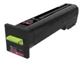 Lexmark - Ekstra h&#248;y ytelse - magenta - original tonerpatron LCCP, LRP, Lexmark Corporate - for Lexmark CX825de, CX825dte, CX825dtfe, CX860de, CX860dte, CX860dtfe