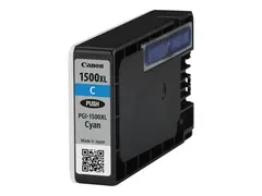 Canon PGI-1500XL C - 12 ml - H&#248;y ytelse - cyan original - blekkbeholder - for MAXIFY MB2050, MB2150, MB2155, MB2350, MB2750, MB2755